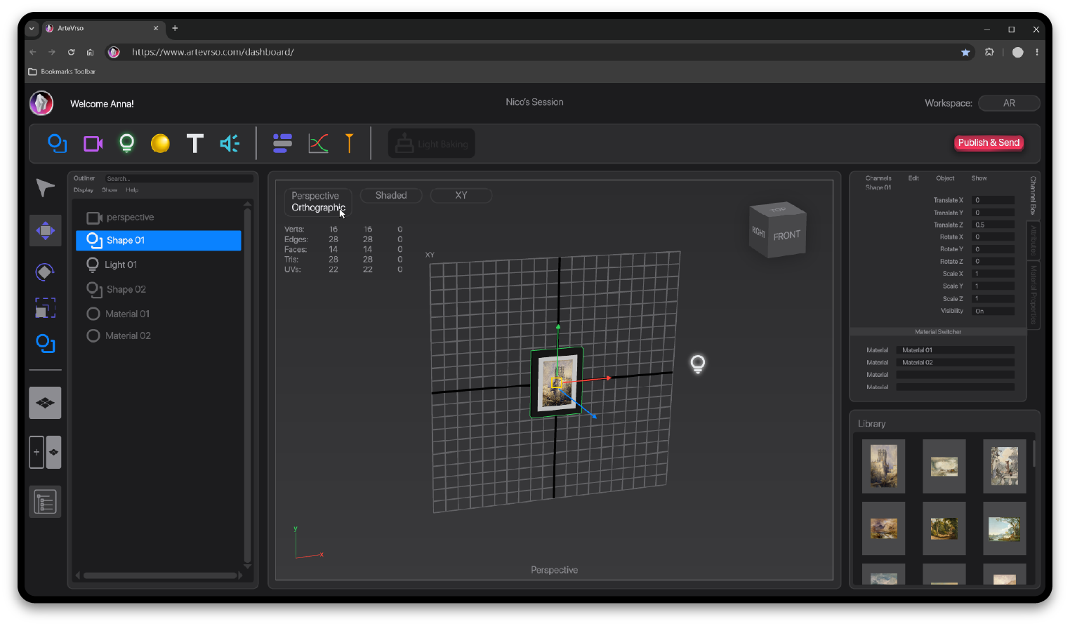 ArteVrso Screenshot